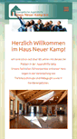 Mobile Screenshot of hausneuerkamp.de